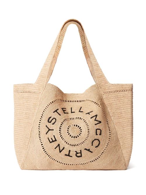 Borsa tote con ricamo media STELLA MC CARTNEY | 7B0084WP03759500